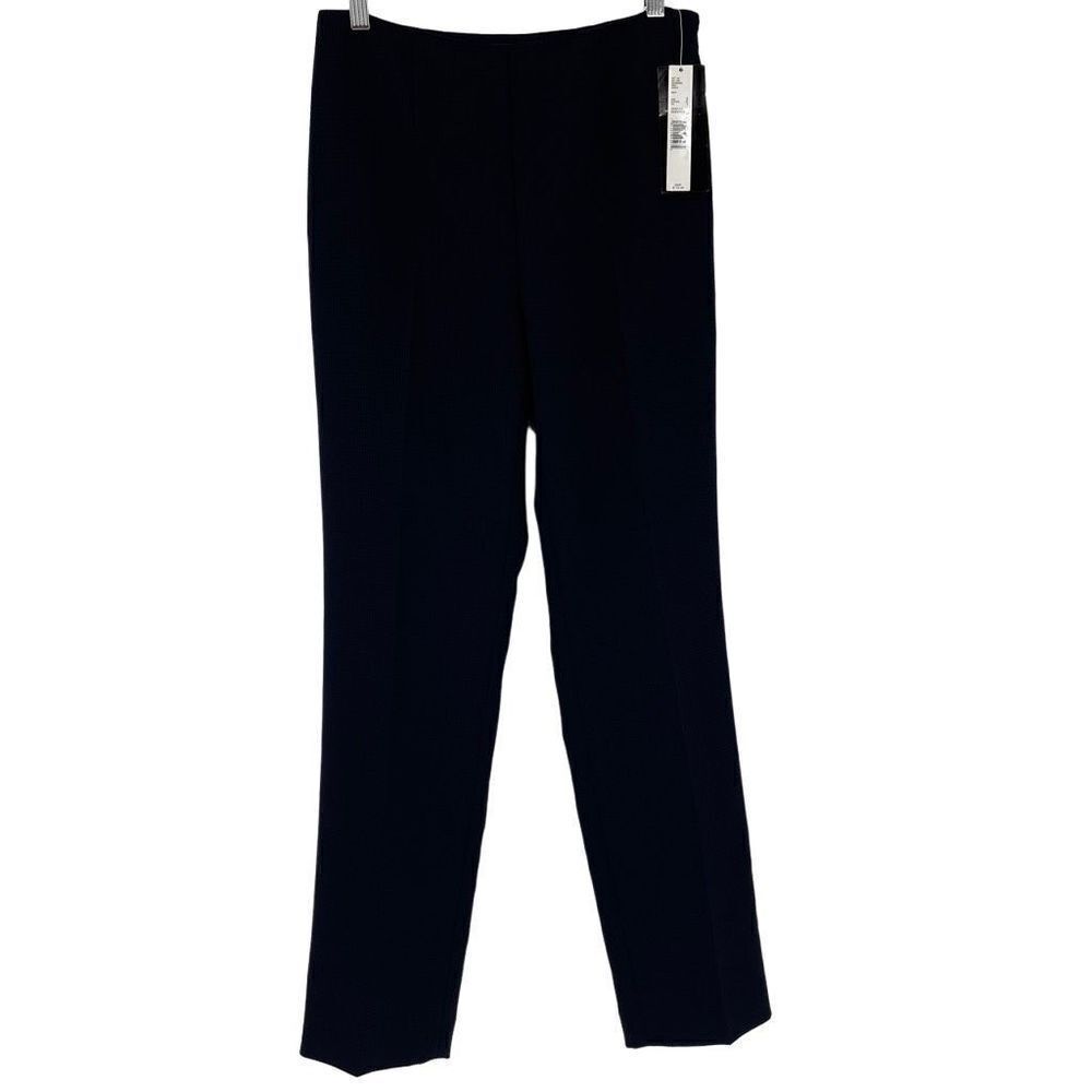 Antonio Melani Mina‎ Pants Straight Leg Navy Women Size 2 Office Workwear NWT